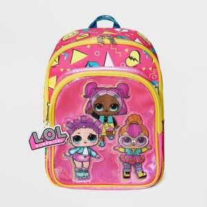 Girls' LOL Surprise 11" Mini Backpack - Pink NWT